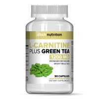 L-Carnitine + green tea 1200мг (90капс)