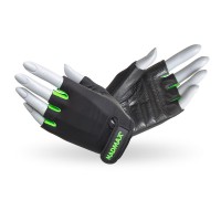 Перчатки Mad Max Rainbow MFG-251 черно-зеленые