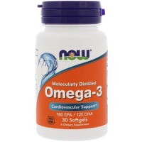 Omega-3 Molecularly Distilled (30капс)